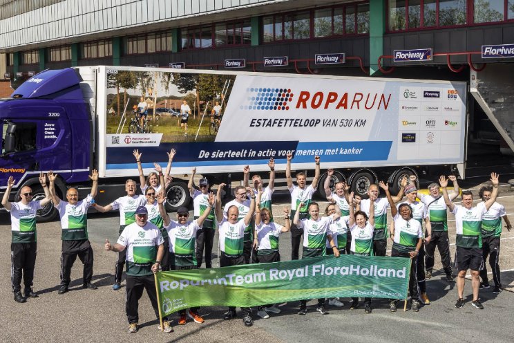 Roparunteam RFH haalt €75.000,97 op