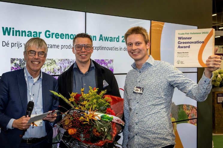 Hazeu Orchids wint Greenovation Award 2022