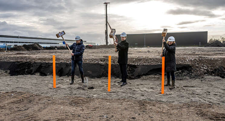 Eerste paal DC A12 Eerste paal DC A12